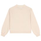 Girls Pink Sequin Cardigan, 1, hi-res