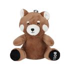 Black Logo Red Panda Baby Changing Bag ( 35cm ), 1, hi-res