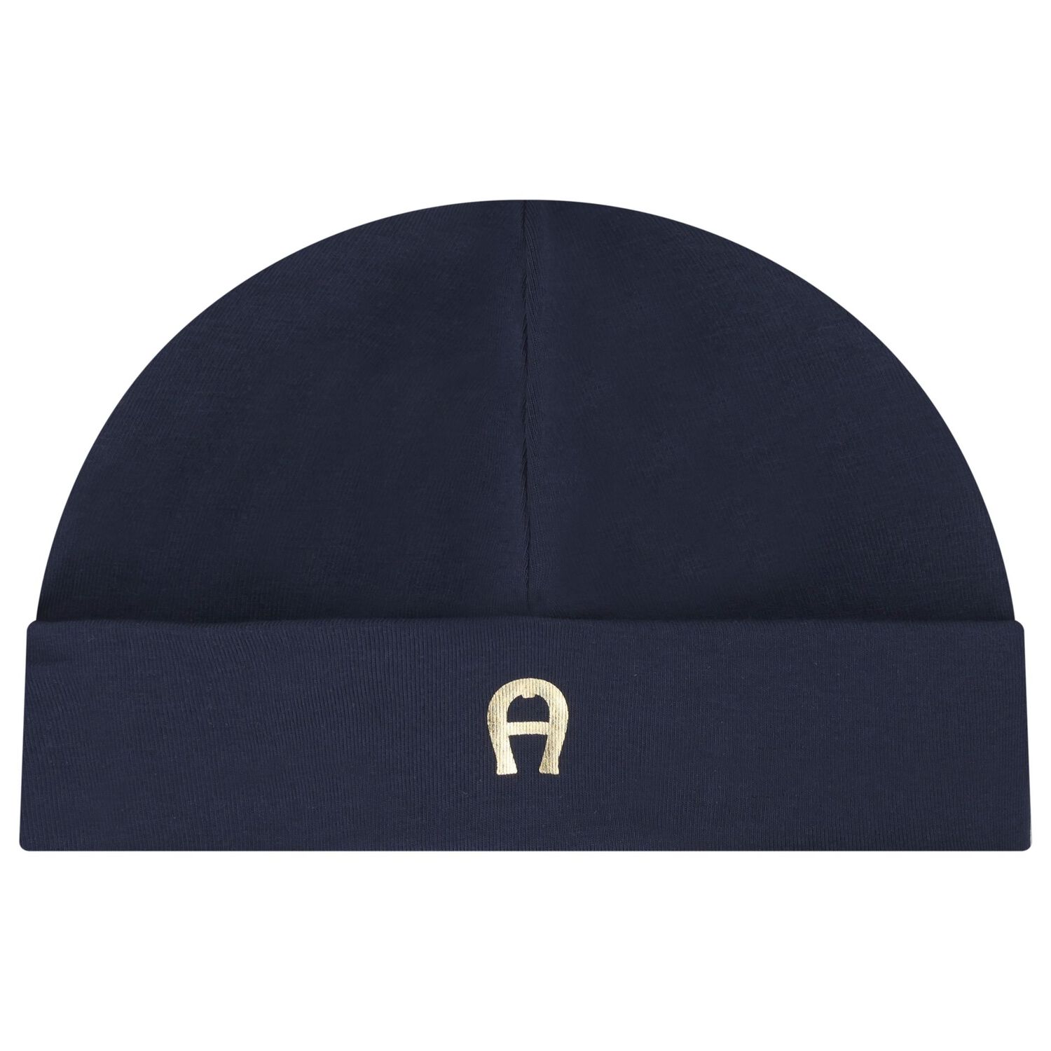 Baby Boys Navy Blue & Gold Babygrow, Hat & Bib Gift Set, 1, hi-res image number null