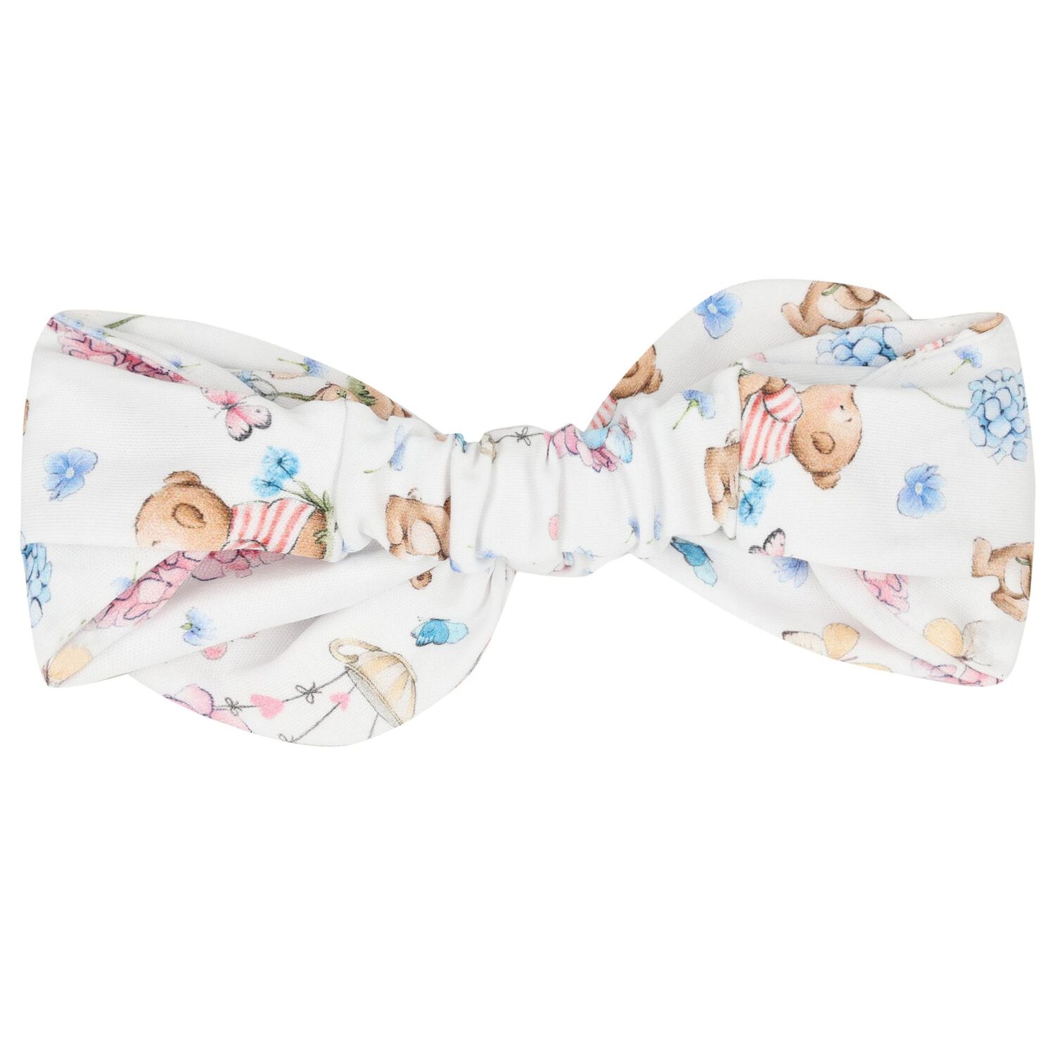Baby Girls White Azalia Headband, 1, hi-res image number null