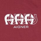 Younger Boys Burgundy Logo T-Shirt, 2, hi-res