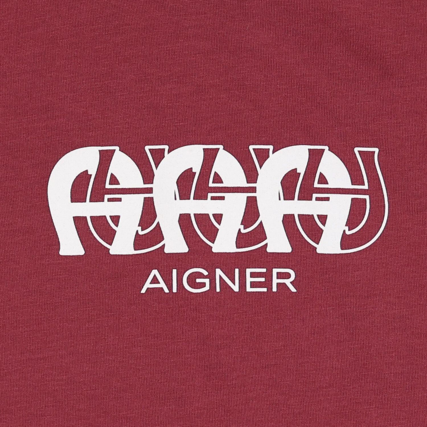 Younger Boys Burgundy Logo T-Shirt, 2, hi-res