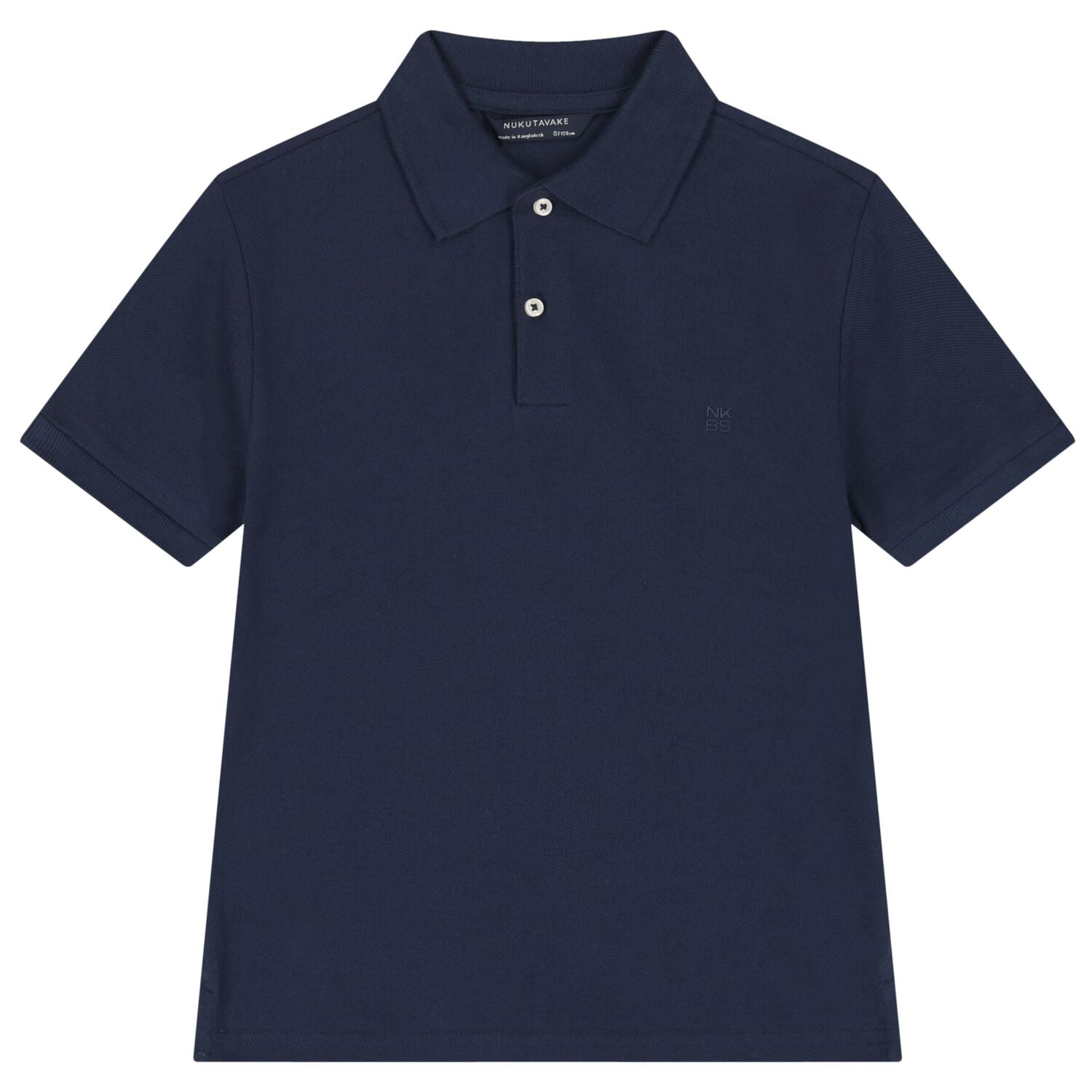 Boys Navy Blue Polo Shirt, 2, hi-res