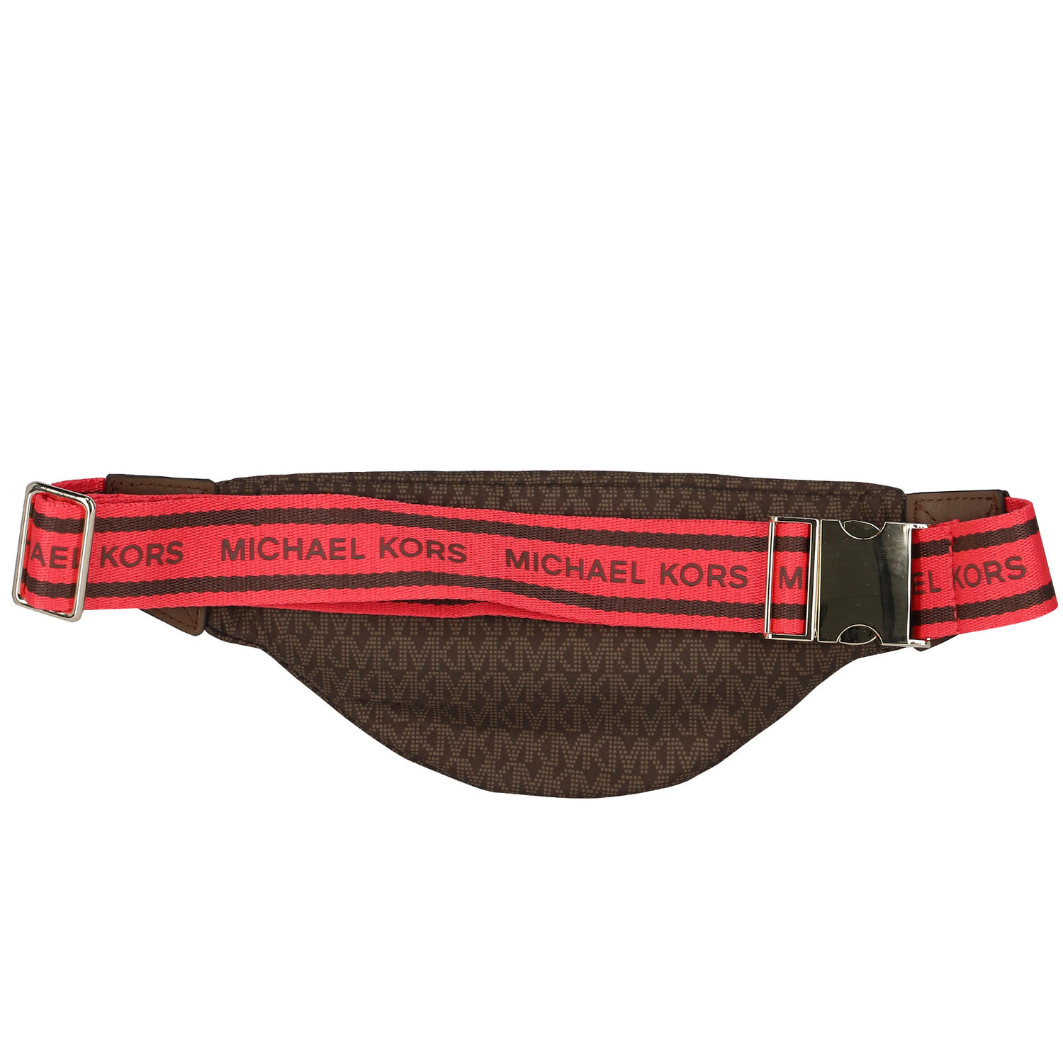 حقيبة خصر بنات بالشعار باللون البنى, 1, hi-res