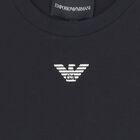 تيشيرت اولاد بالشعار باللون الكحلى, 6, hi-res