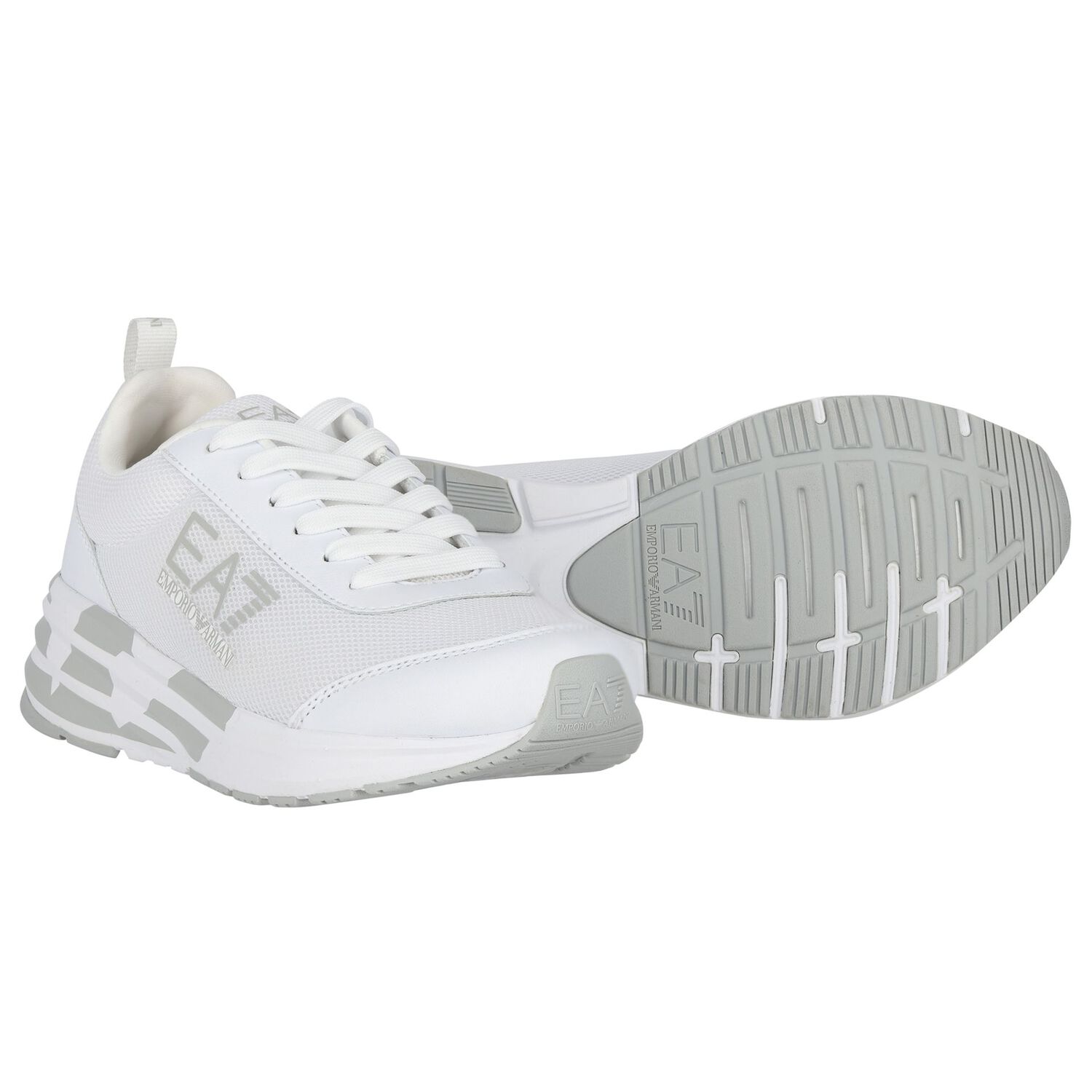 White Logo Trainers, 3, hi-res image number null