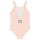 Girls Pink Varsity Tiger Swimsuit, 1, hi-res