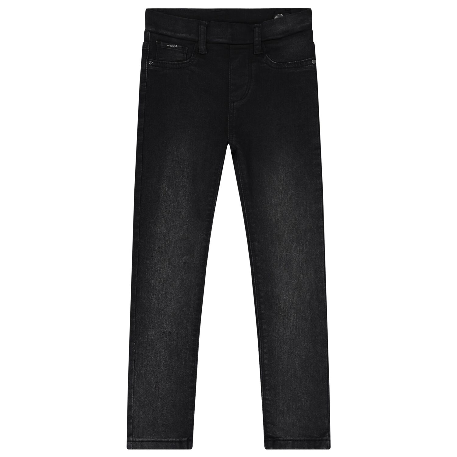 بنطلون جينز باللون الكحلى للبنات, 1, hi-res image number null