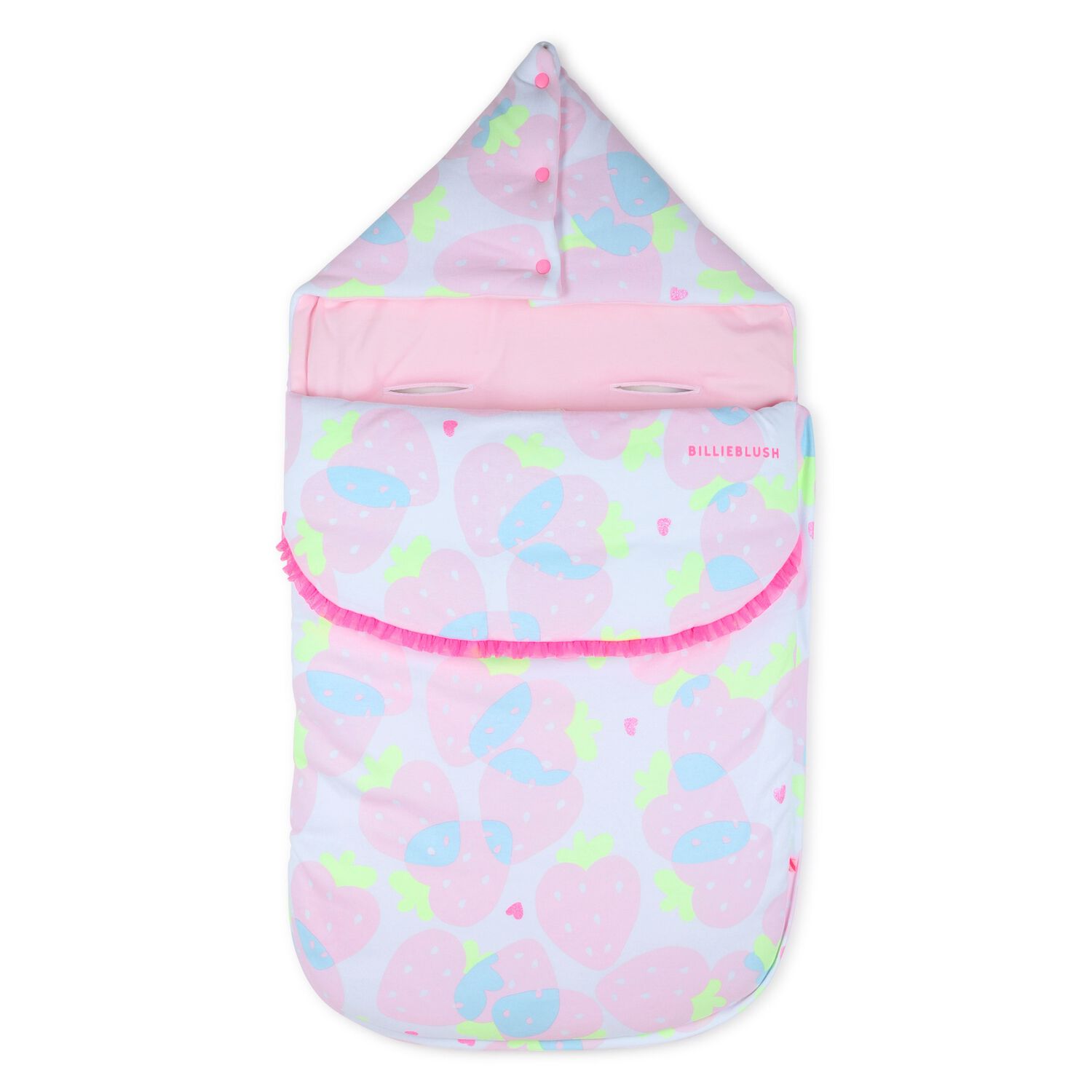 Baby Girls Pink Strawberry Nest, 1, hi-res