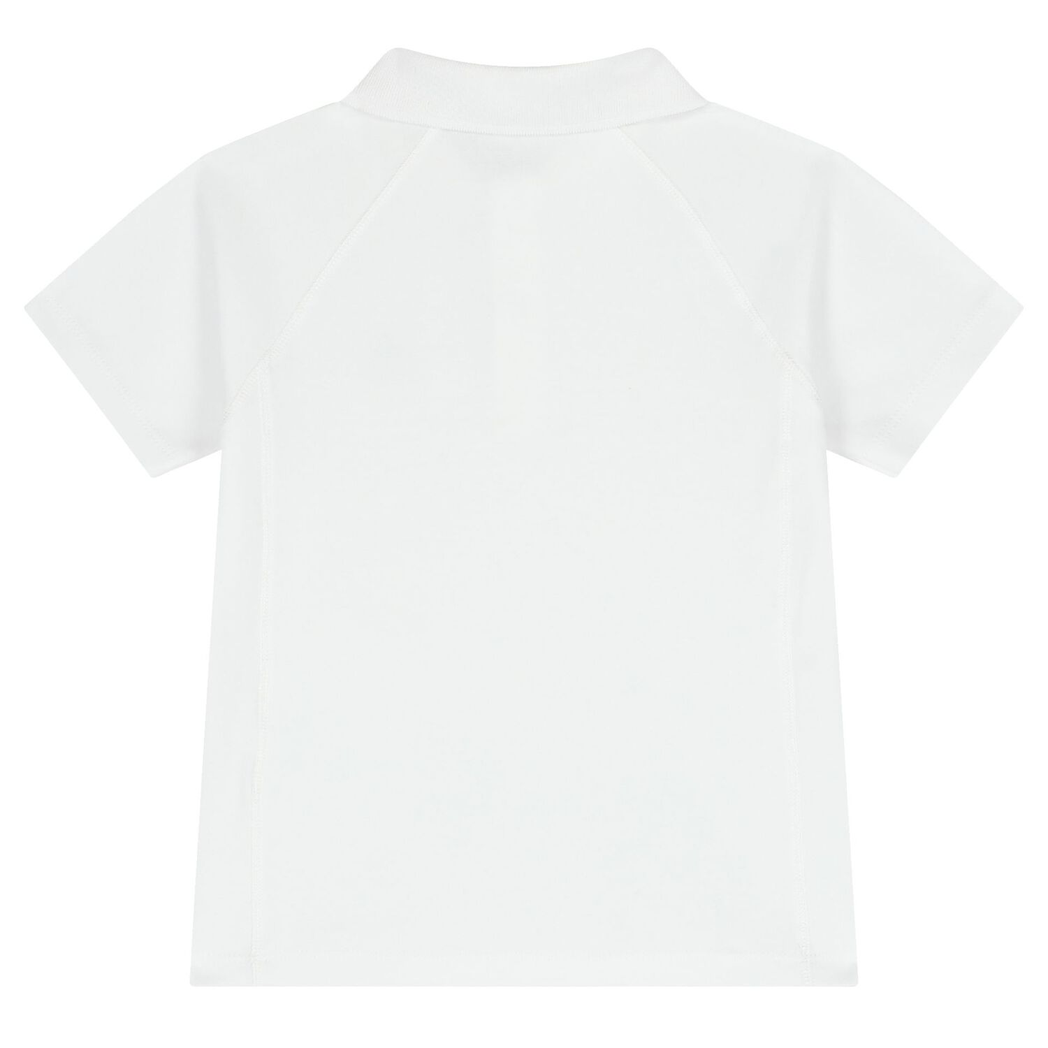Boys White Logo Polo Shirt, 1, hi-res image number null