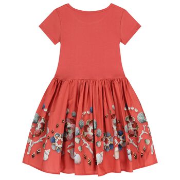 Girls Pink Shell Dress