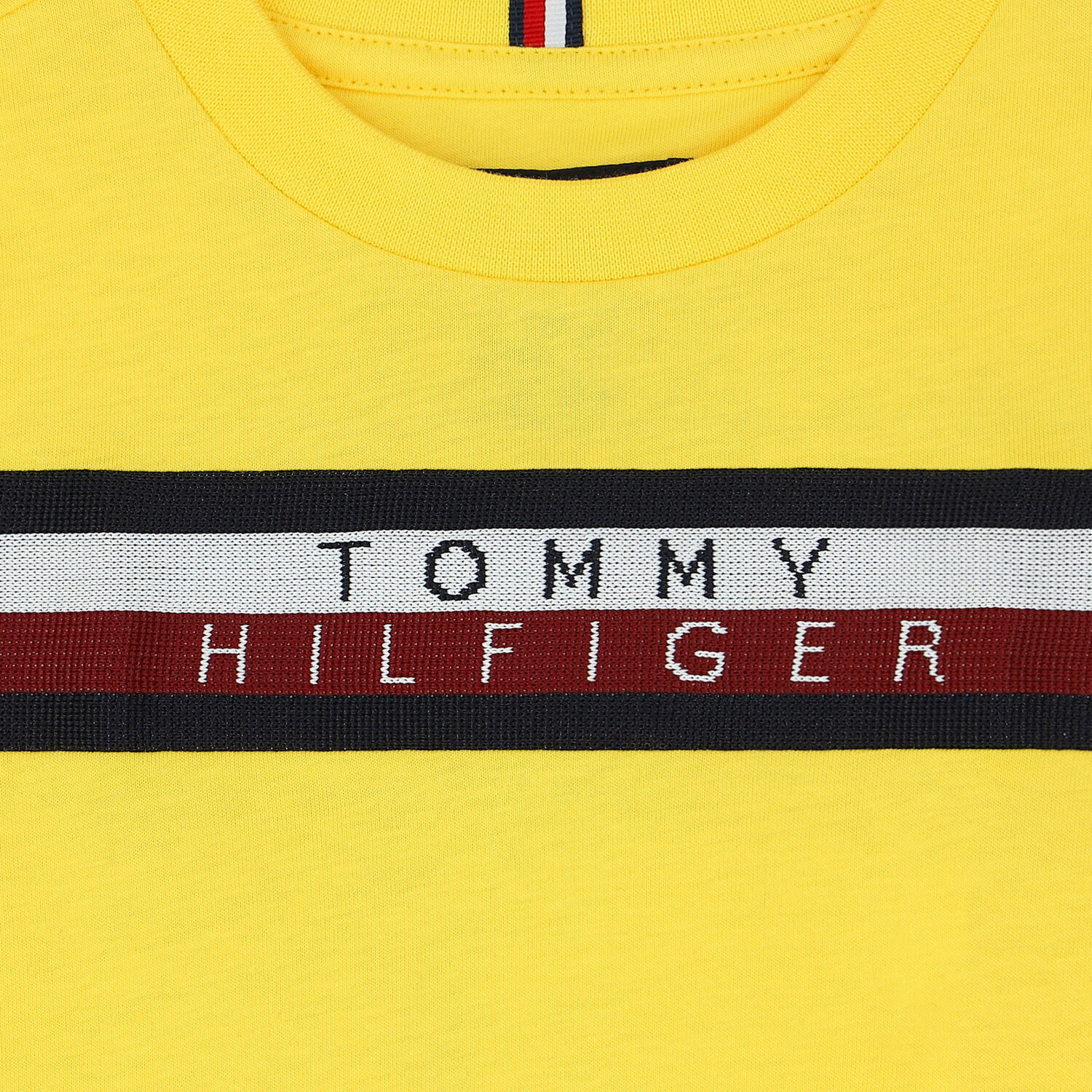 Boys Yellow Logo T-Shirt, 3, hi-res