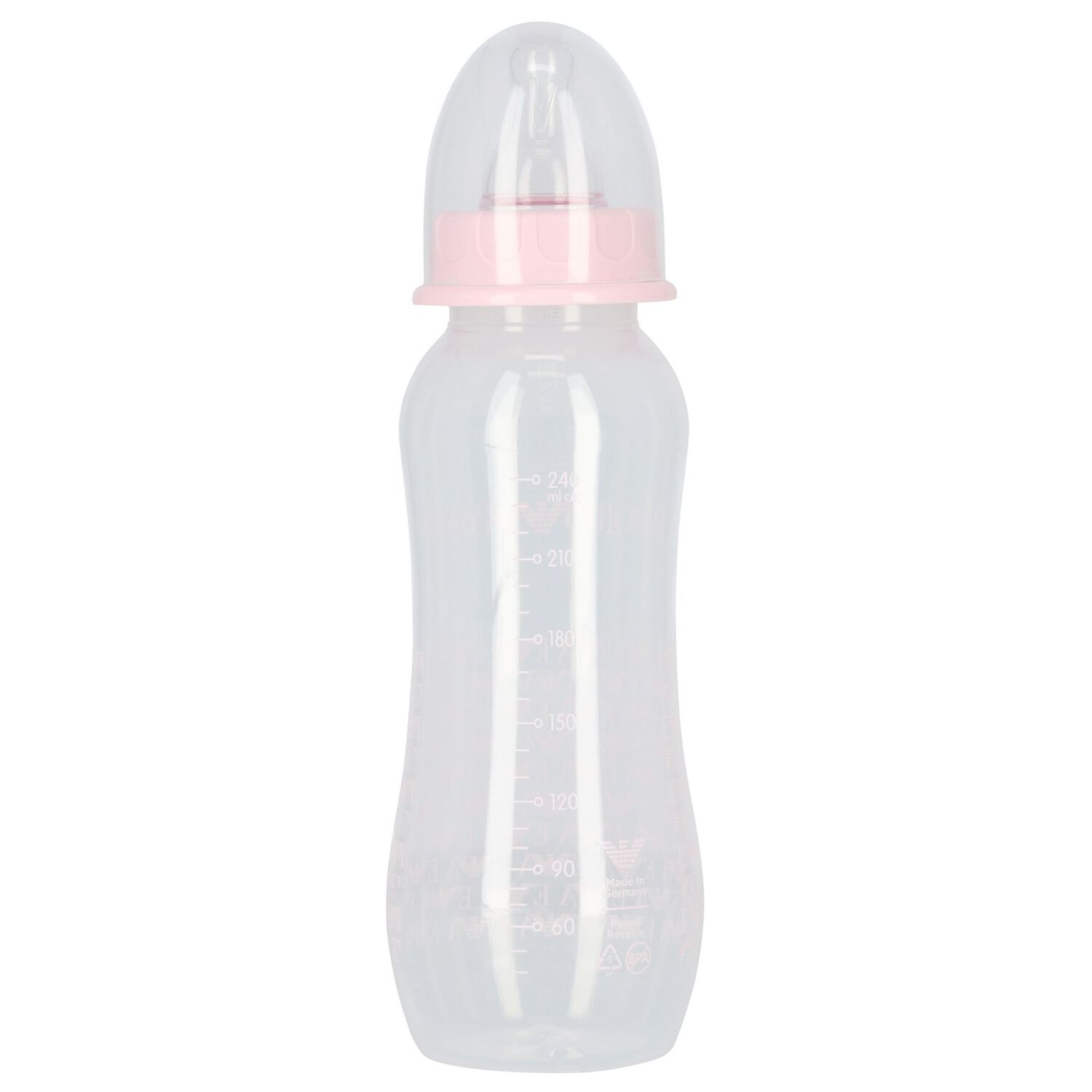 Baby Girls Pink Logo Baby Bottle, 4, hi-res