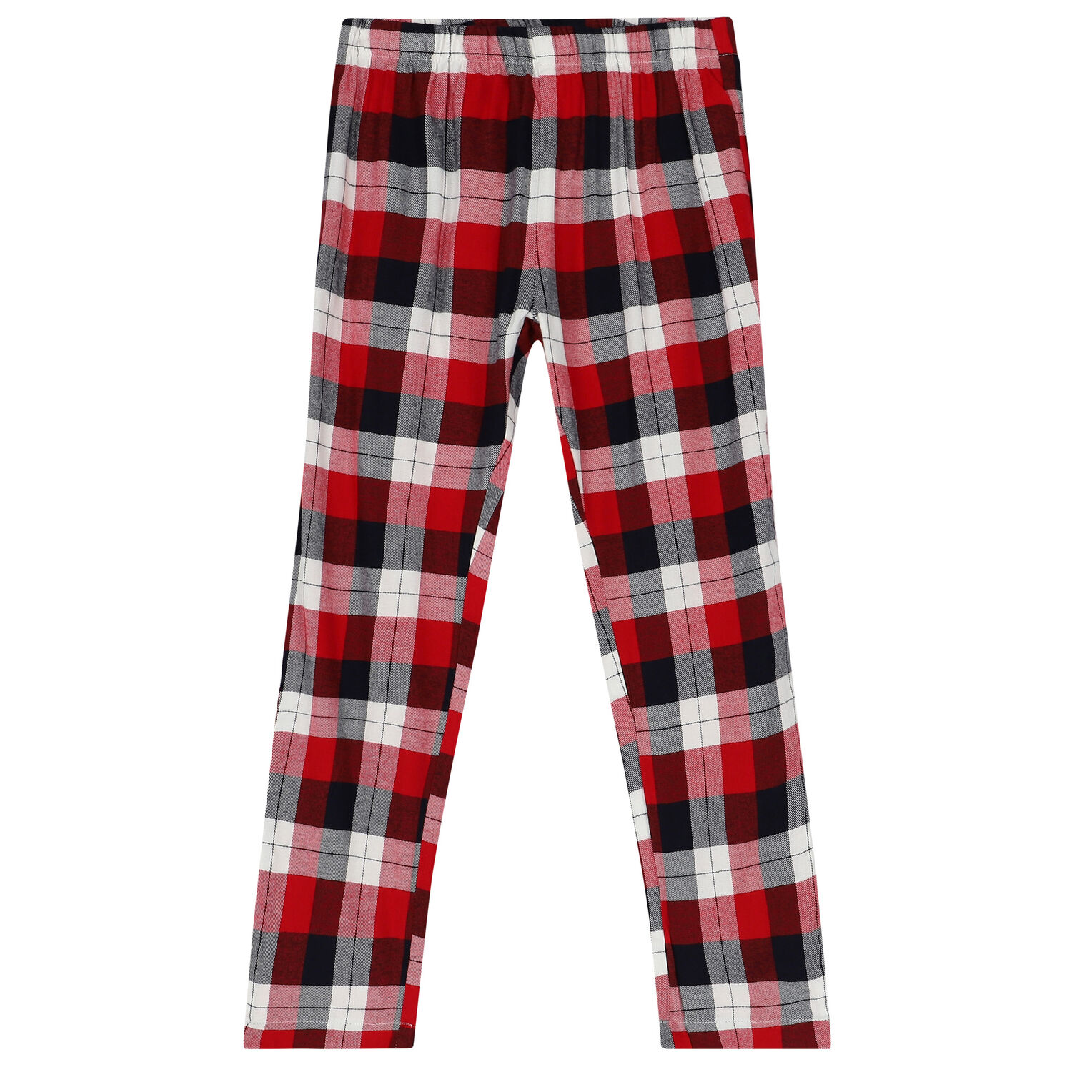 بيجامة بنات بطبعة باللون الكحلي والأحمر, 1, hi-res image number null