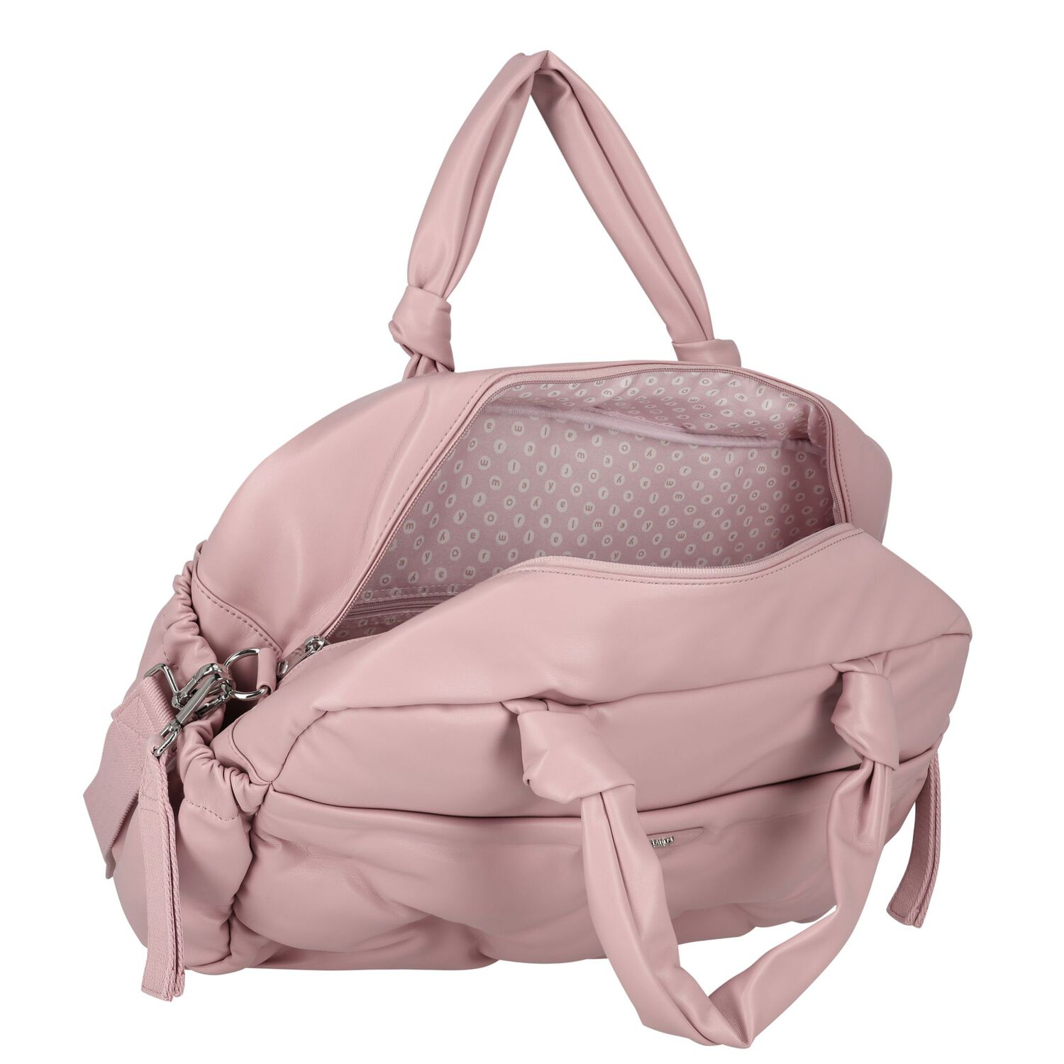 Pink Quilted Baby Changing Bag, 2, hi-res image number null