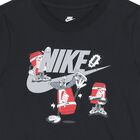 Boys Black Logo T-Shirt, 1, hi-res