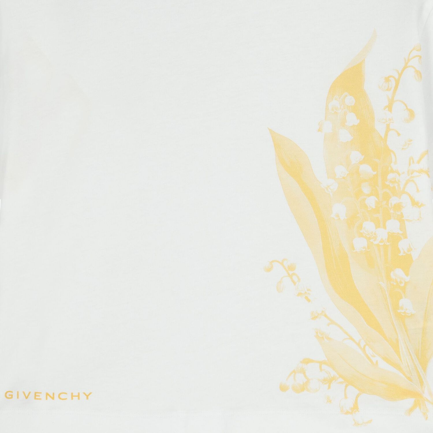 Girls White Floral T-Shirt, 1, hi-res