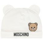 مجموعة هدايا بيبي جرو بشعار الدب تيدي الأبيض, 1, hi-res