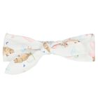Baby Girls White Hearts Headband, 1, hi-res