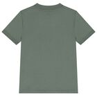 Boys Green Logo T-Shirt, 1, hi-res
