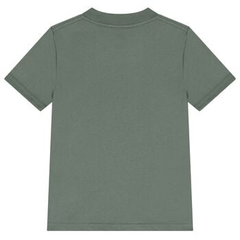 Boys Green Logo T-Shirt