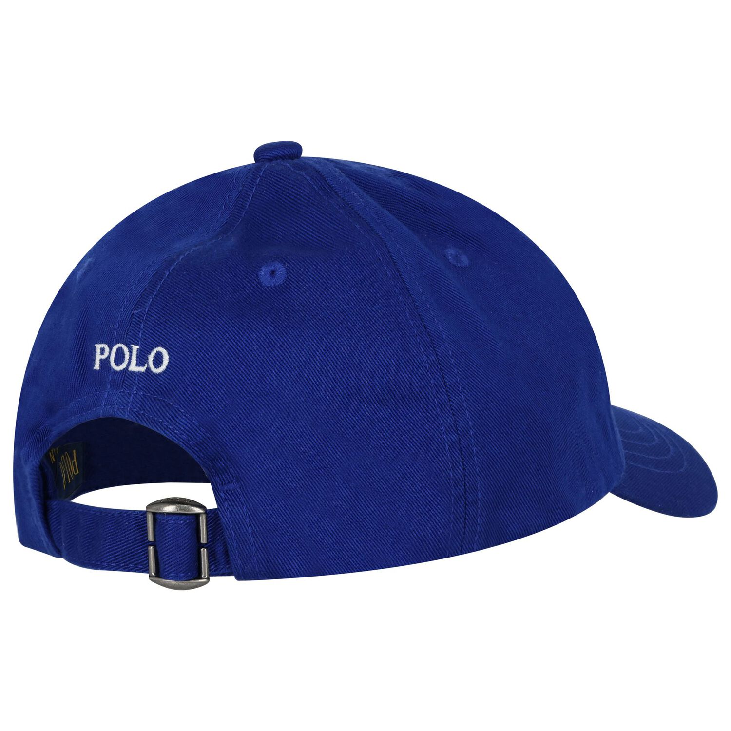 Boys Blue Polo Bear Cap, 1, hi-res