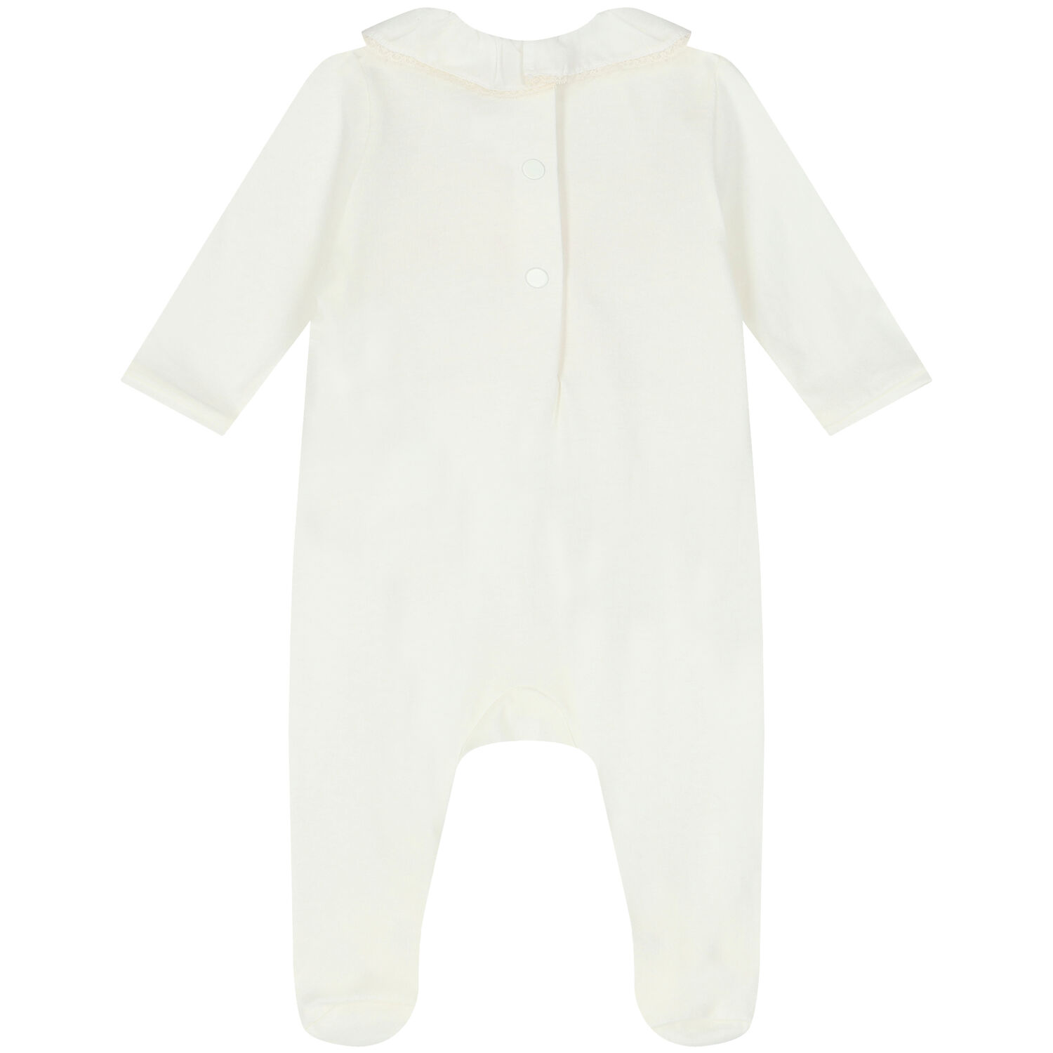 أفرول بنات بالزهور باللون العاجى, 2, hi-res