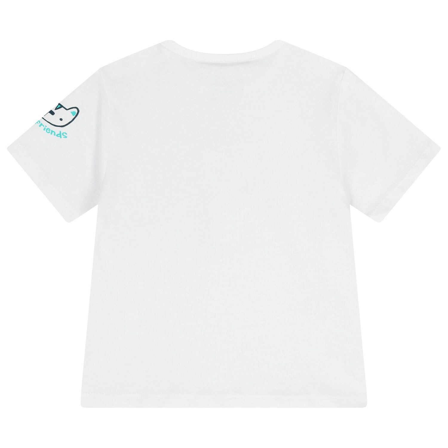 طقم دنغري للأطفال الرضع باللون الأبيض والأخضر, 1, hi-res