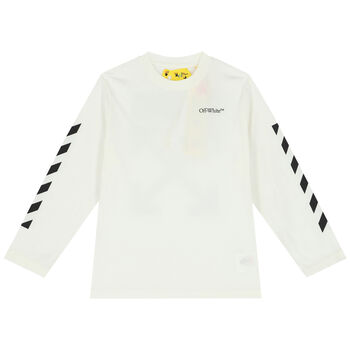 Ivory Arrow Logo T-Shirt