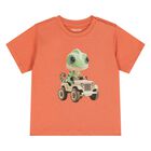 Younger Boys Orange T-Shirt, 1, hi-res