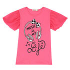 طقم شورت باللون الوردي والأبيض, 1, hi-res