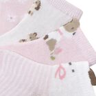 Baby Boys Pink & White Socks (4 Pack) , 2, hi-res