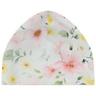 Baby Girls White & Pink Floral Blanket Set , 1, hi-res