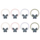 مشابك شعر بنات بالفراشات متعددة الألوان, 1, hi-res