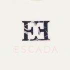 Girls Ivory Logo T-Shirt, 1, hi-res