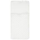 مدس بطبعه فيونكه  فضيه باللون الابيض , 1, hi-res