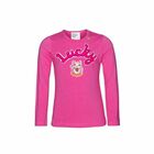 Girls Pink Long Sleeve Top, 1, hi-res
