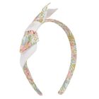 ربطة رأس للبنات باللون العاجي و الوردى, 1, hi-res