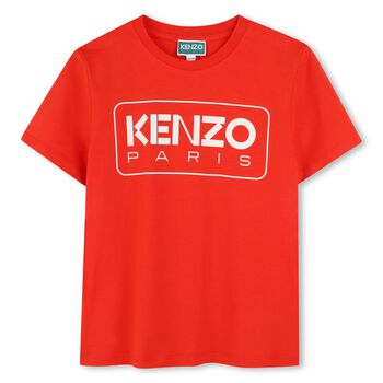 Boys Red Logo T-Shirt