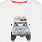 Boys White Logo T-Shirt, 2, hi-res