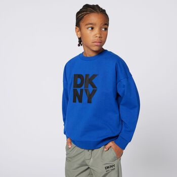 Boys Blue Logo Sweatshirt, 2 Boys Blue Logo Sweatshirt