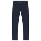 Girls Navy Blue Logo Leggings, 1, hi-res