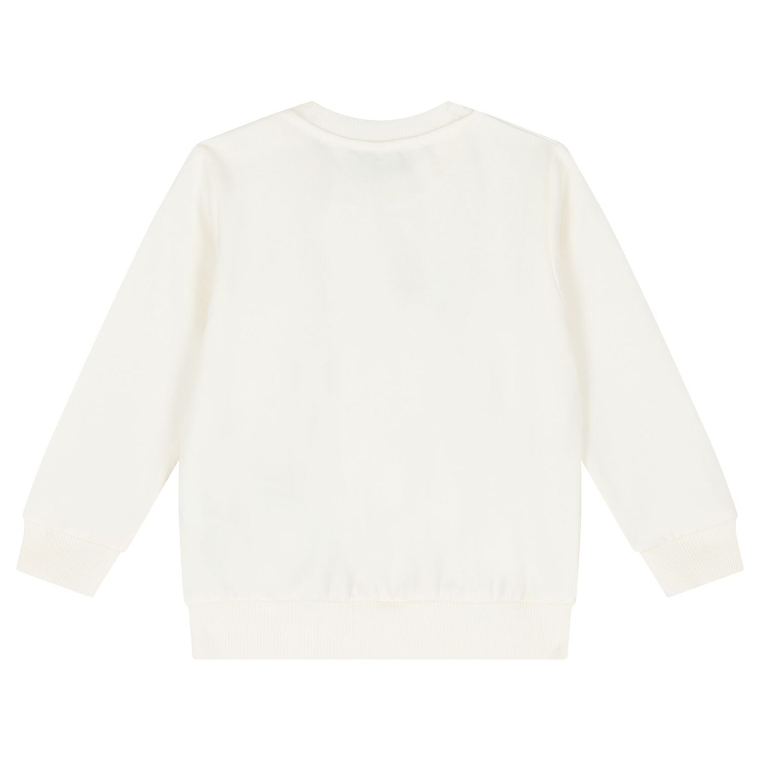 سويتشيرت  بشعار تيدي باللون العاجي, 1, hi-res