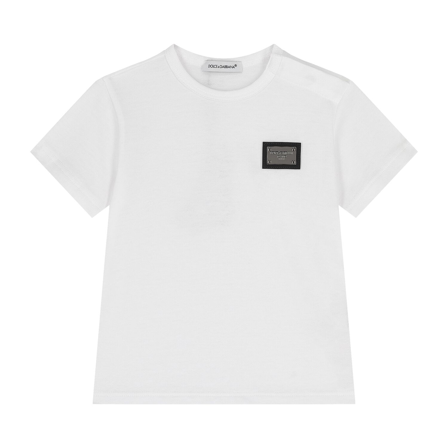 Younger White Logo T-Shirt, 1, hi-res