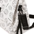 White Ikonik Karl Logo Changing Bag, 1, hi-res