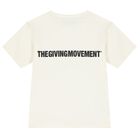 تيشيرت بشعار بقصة عادية باللون العاجي, 6, hi-res