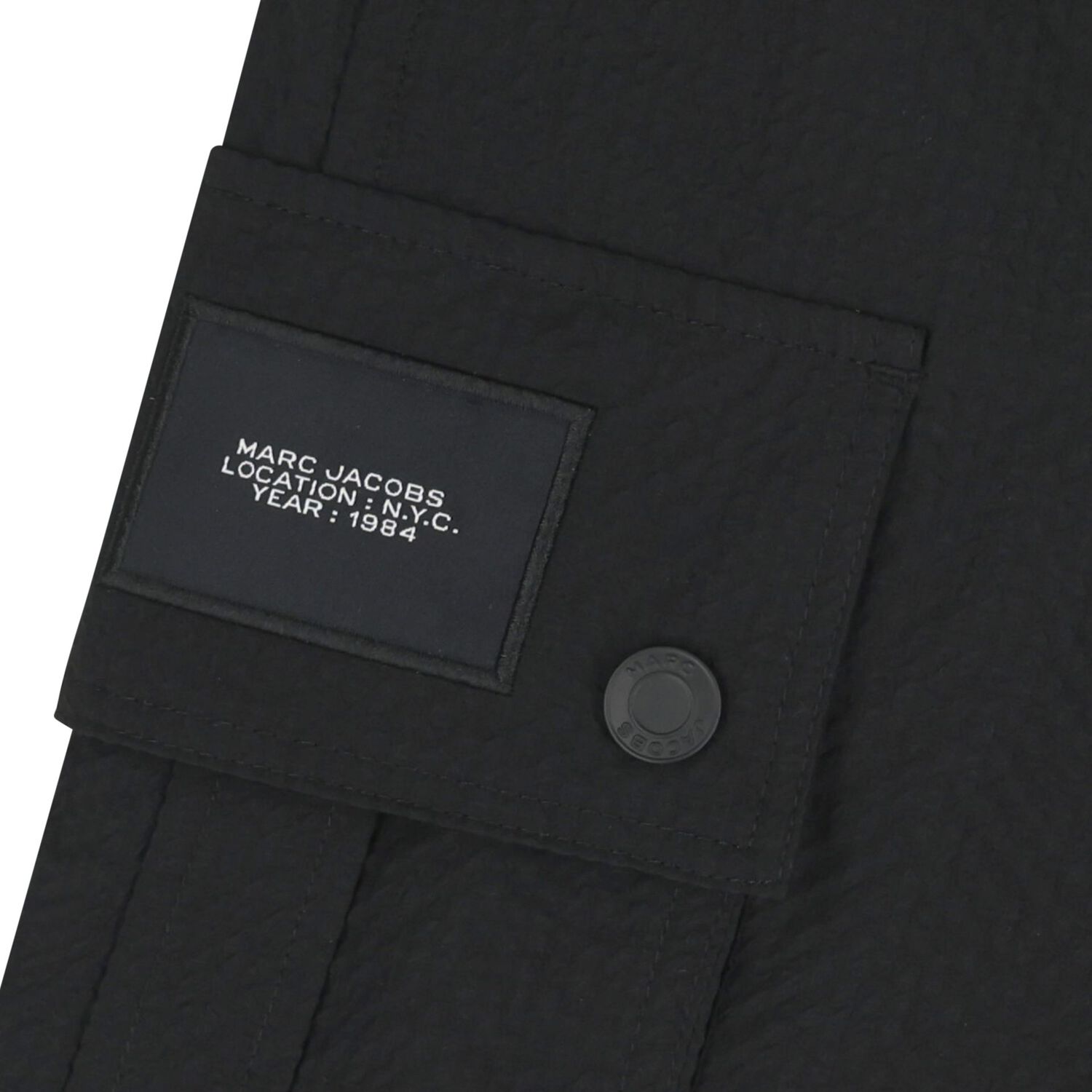 Boys Black Shorts, 1, hi-res