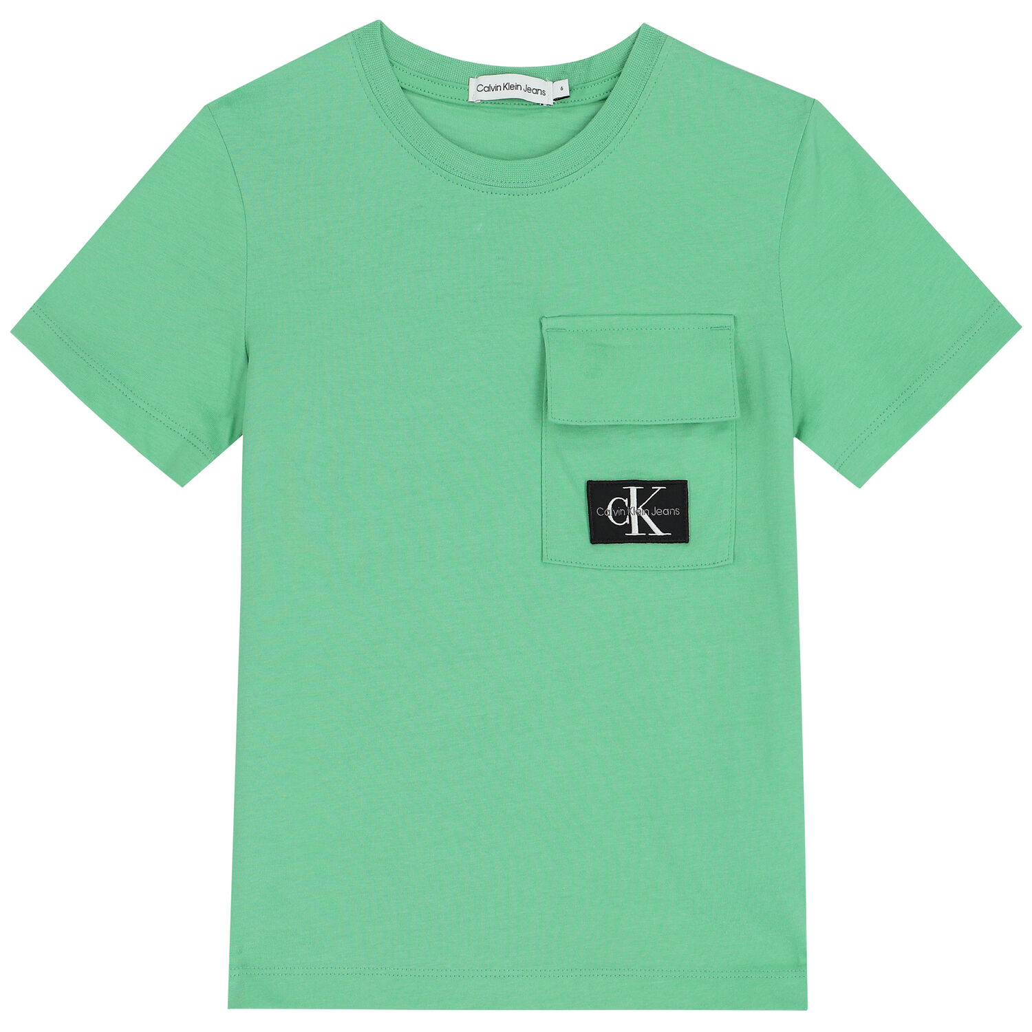 Boys Green Logo T-Shirt, 1, hi-res