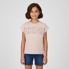 Girls Pink Logo T-Shirt, 2, hi-res