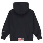 توب هودي بالشعار باللون الأسود والأخضر, 1, hi-res